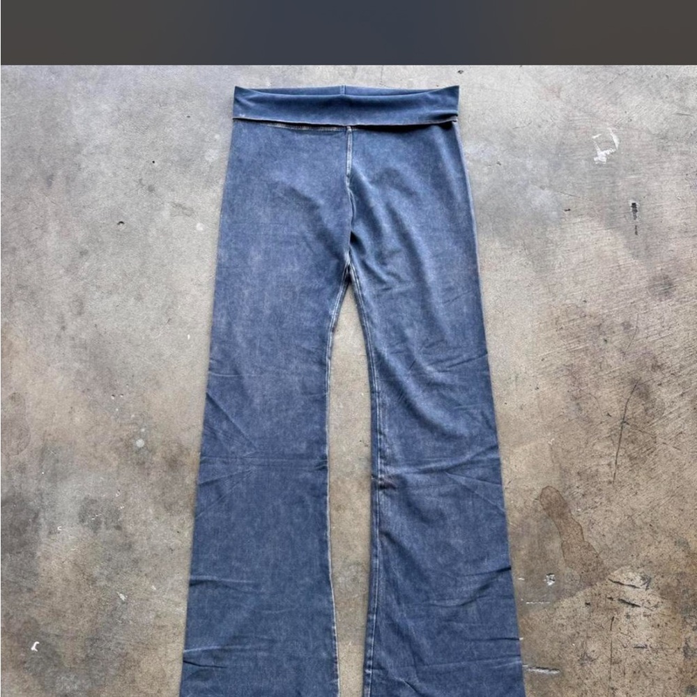 T Party Fashion Blue Leggings